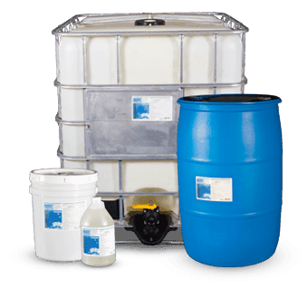 Chemical containers: barrel, drum, jugs, and tank.