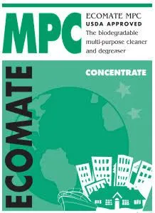 Eco-friendly cleaner and degreaser product label.